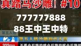 77777788888王中王中特亮点:揭秘背后的意义与深层吸引力