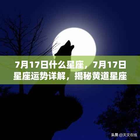 揭秘黄道星座奥秘,7月17日星座运势详解及星座属性探索