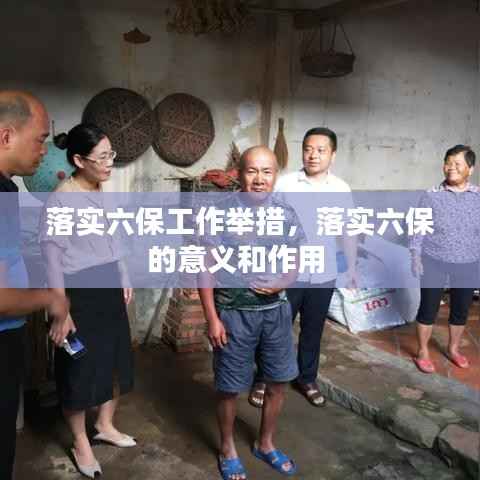 落实六保工作举措,落实六保的意义和作用